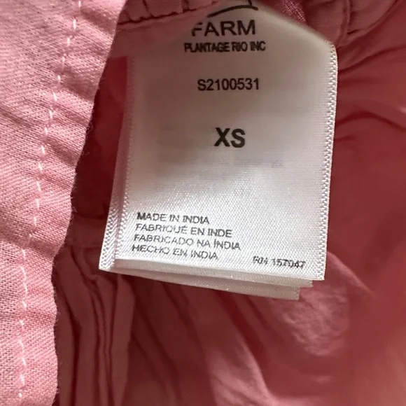 FARM Rio Pink Ruffled Blouse - Picture 7 of 8